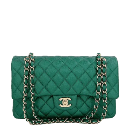 Chanel Emerald Green timeless bag