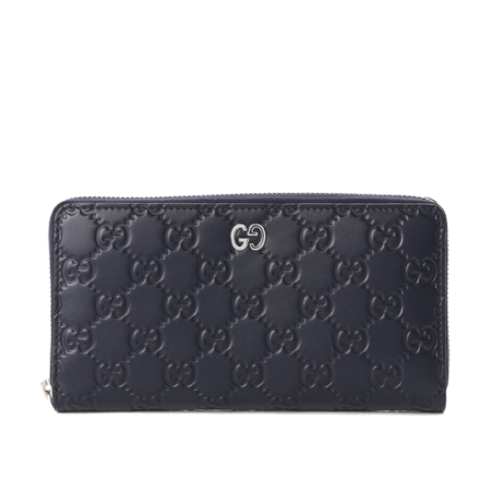 Gucci Signature zip around wallet
