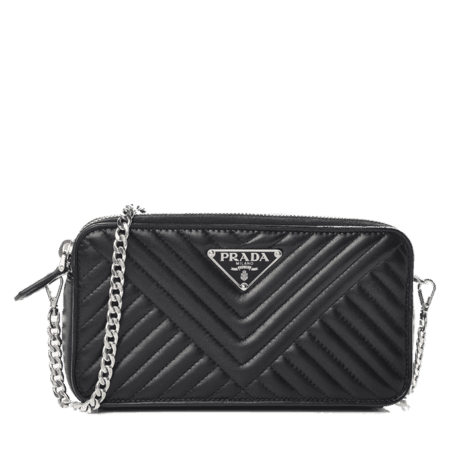 Nappa leather mini shoulder bag